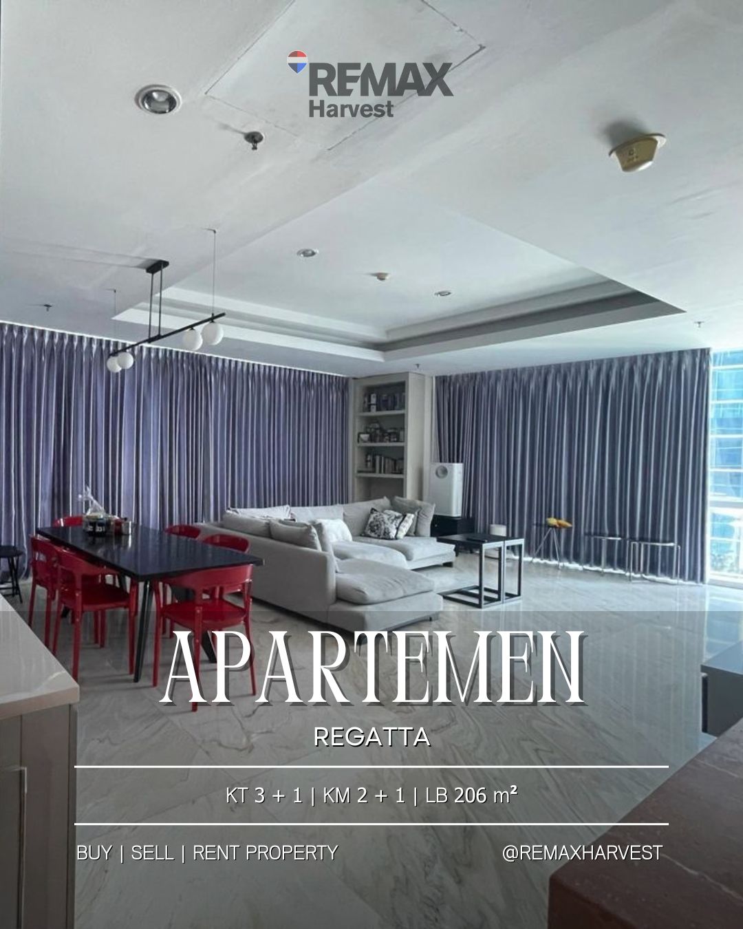 Apartemen Regatta Jakarta Utara