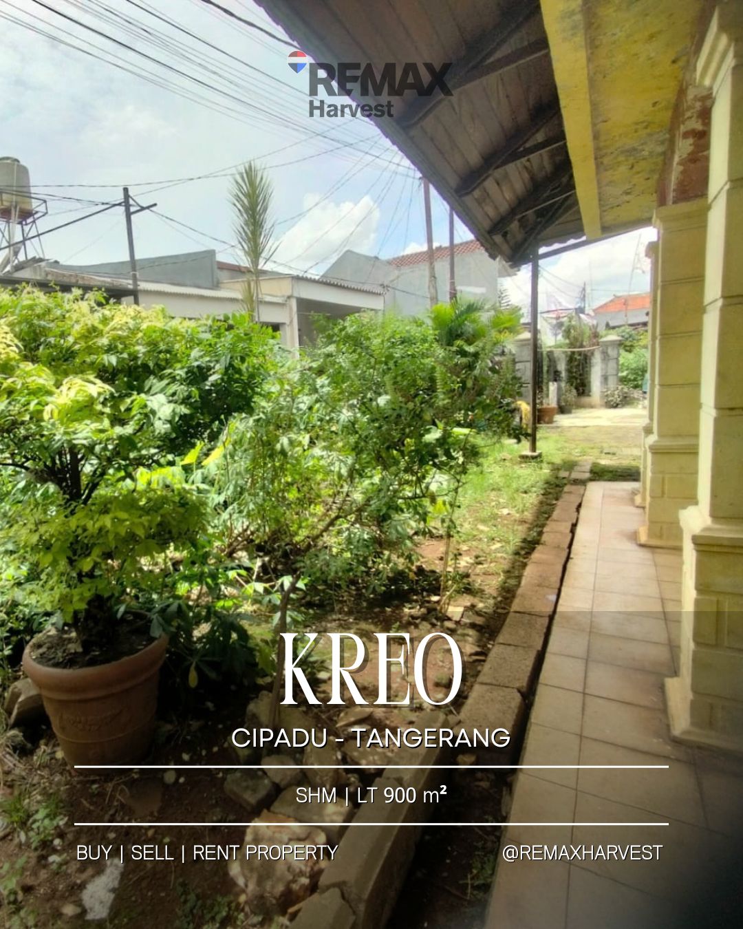 Tanah Bonus Rumah Klasik & 12 Kontrakan Kreo Cipadu