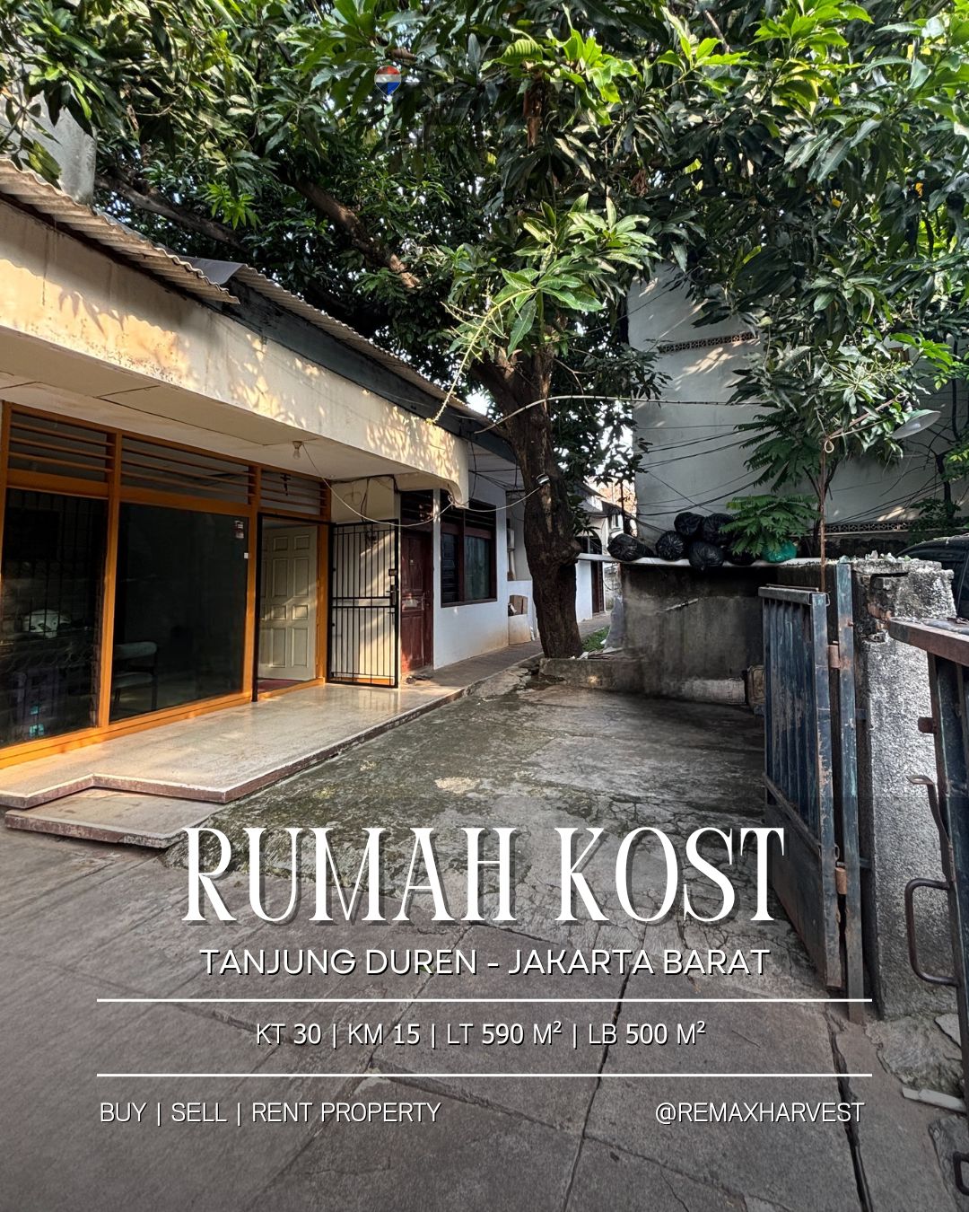 Rumah Kost Tanjung Duren Jakarta Barat